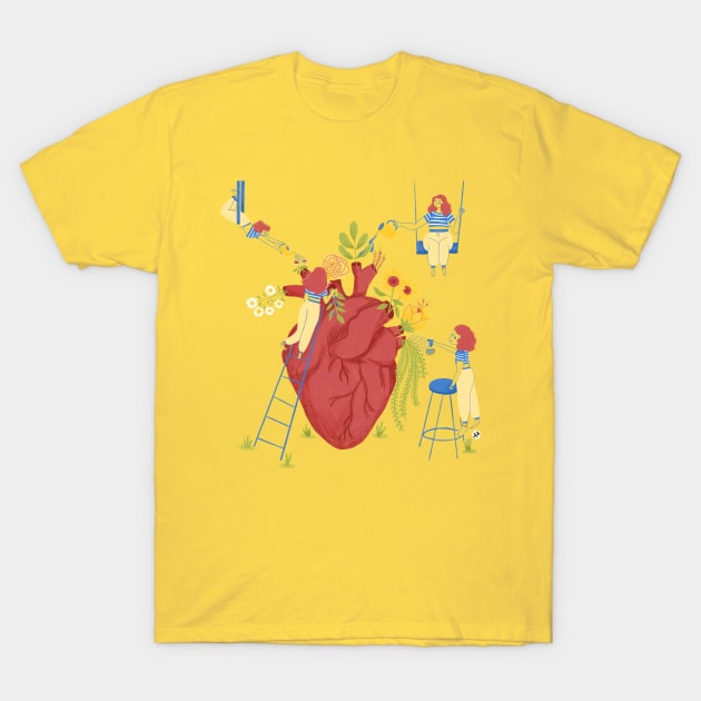 Self Love T-Shirt by juf.illustration@gmail.com